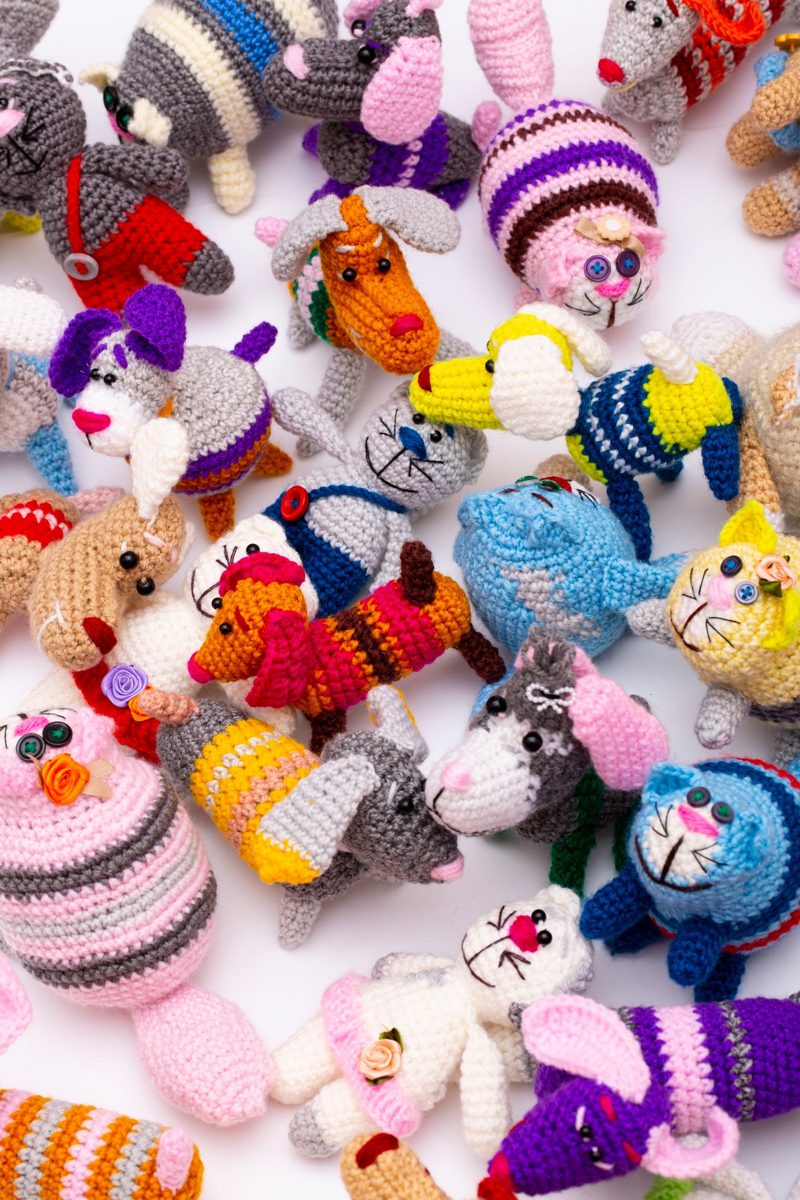 Bonecas e Coelhos em Crochê