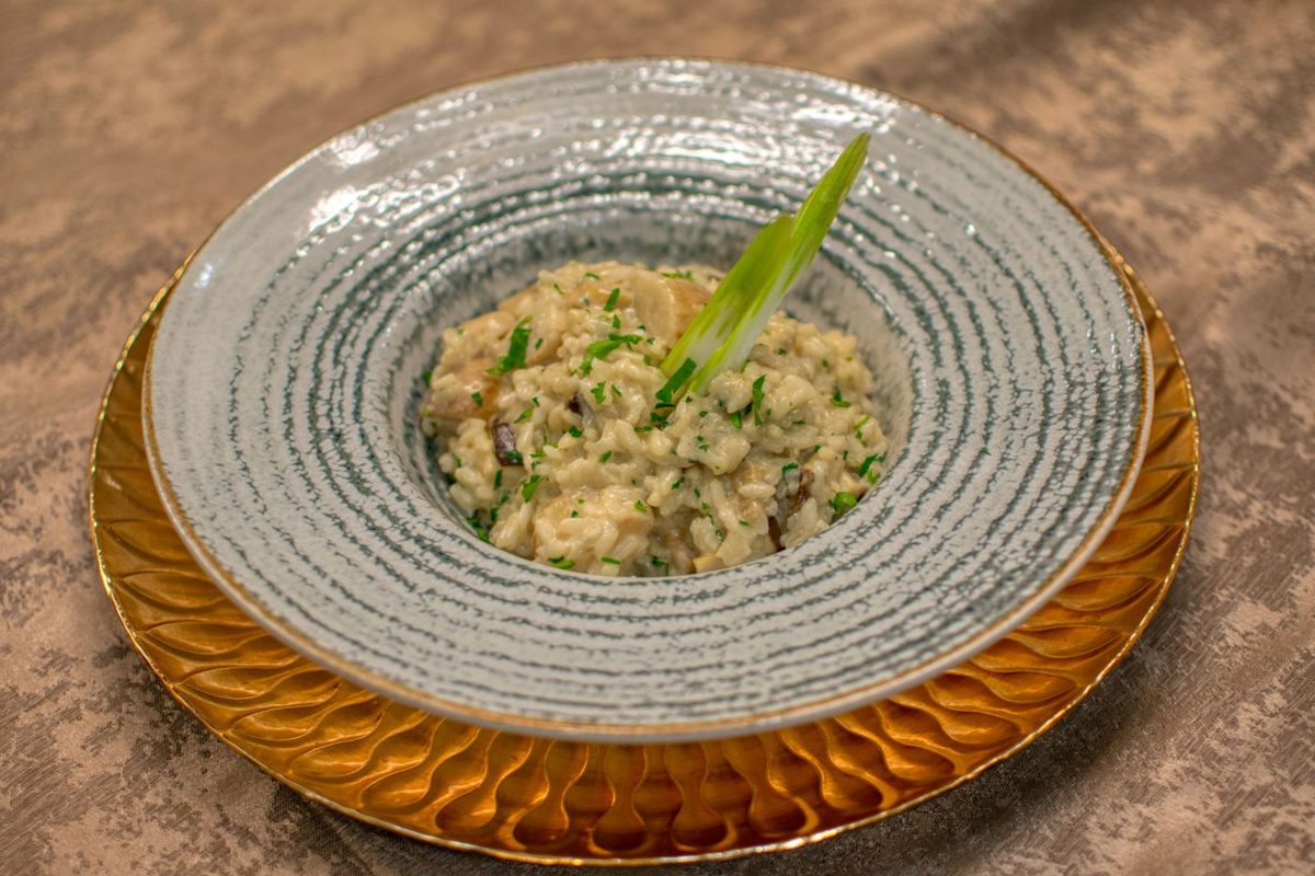Risoto de Alcatra com Mostarda Dijon
