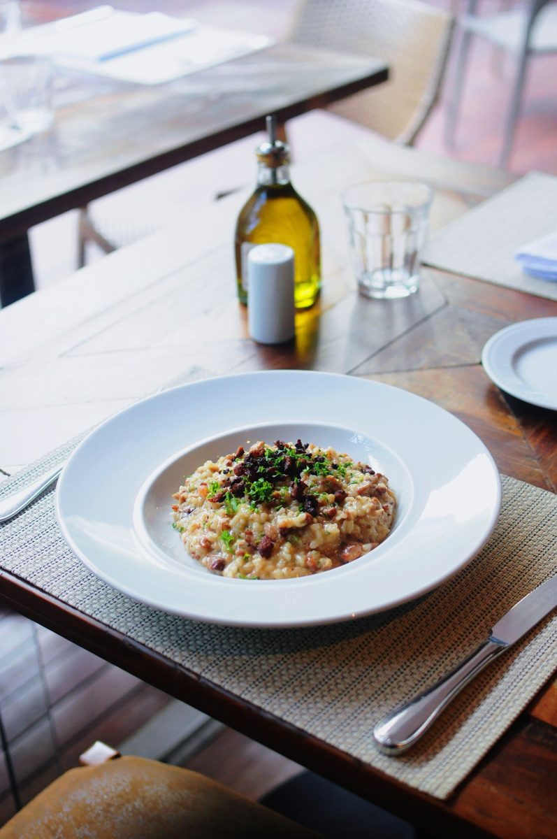 Risoto de Tomate Confit e Búfala
