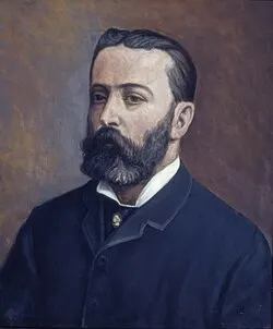 Retrato do Barão Geraldo de Rezende pintado por Henrique Manzo.