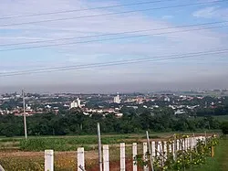 Barão Geraldo visto da parte de fora do campus da Unicamp, 2007.